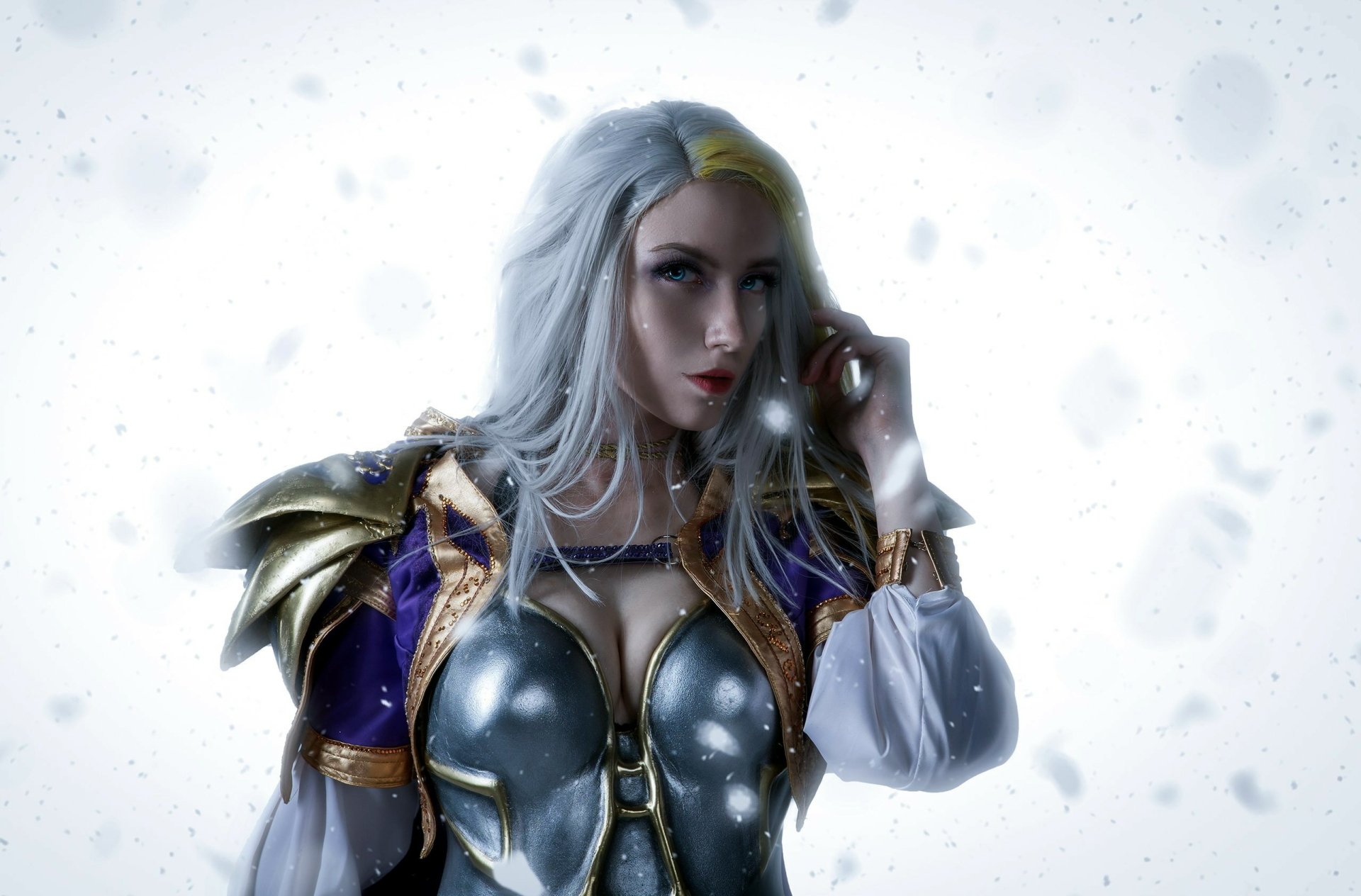 Download World Of Warcraft Jaina Proudmoore Woman Cosplay HD Wallpaper by Saku-Amily