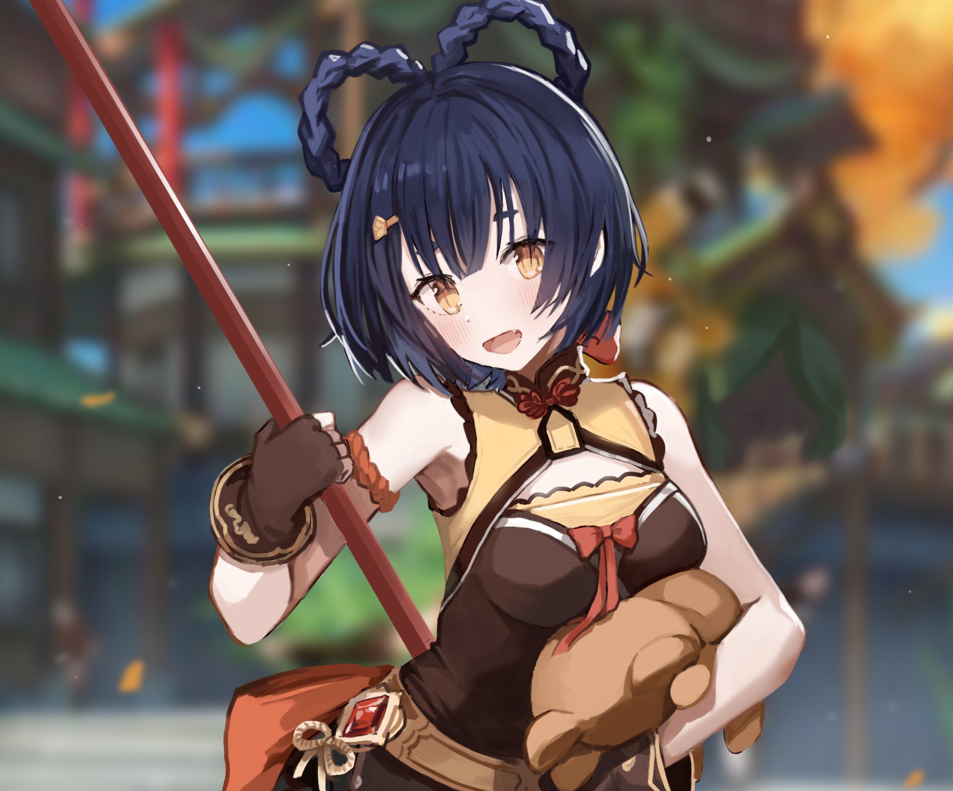 Download Xiangling (Genshin Impact) Video Game Genshin Impact HD Wallpaper by SR