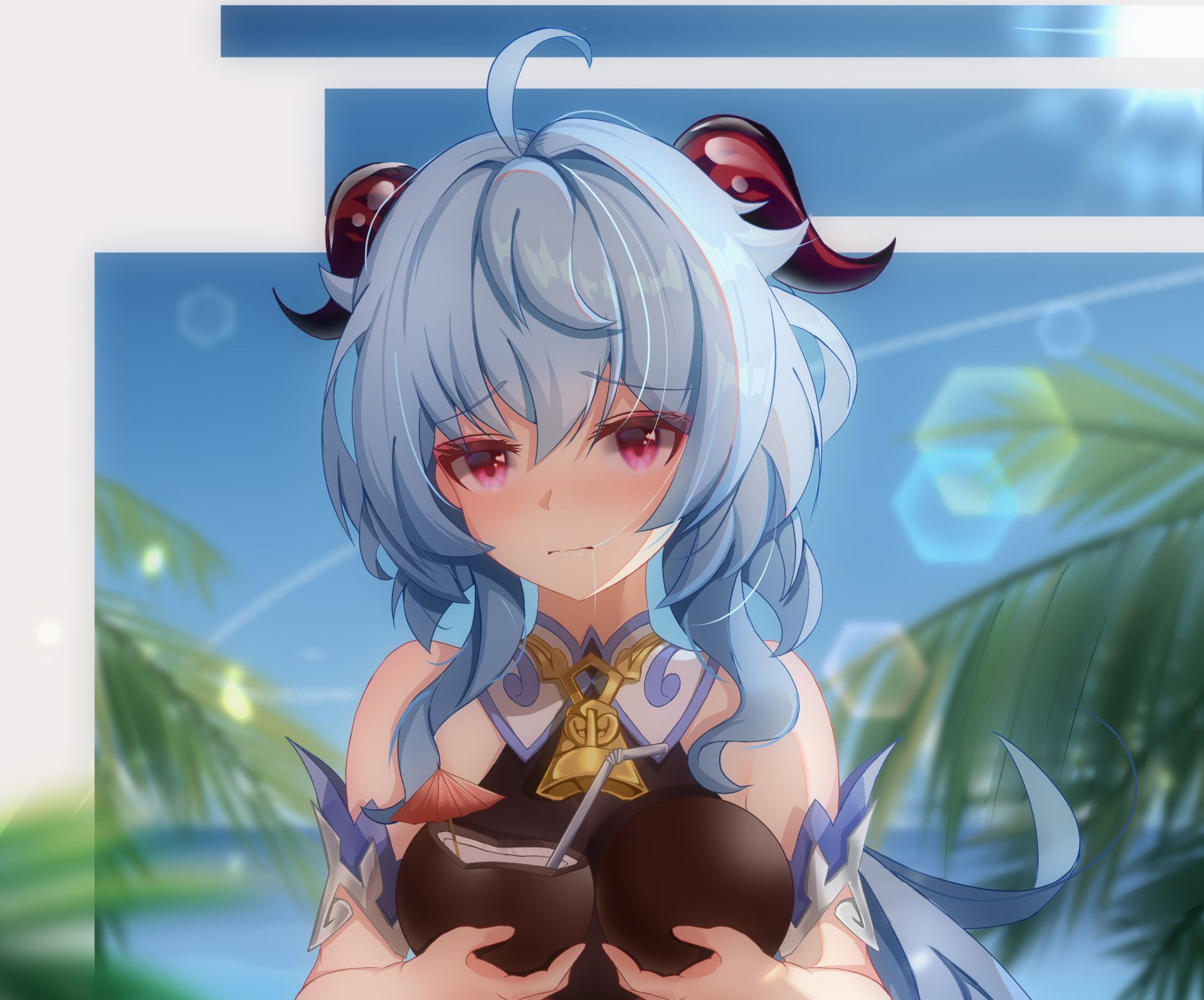 Download Ganyu (Genshin Impact) Video Game Genshin Impact HD Wallpaper by 冰海鮟鱇