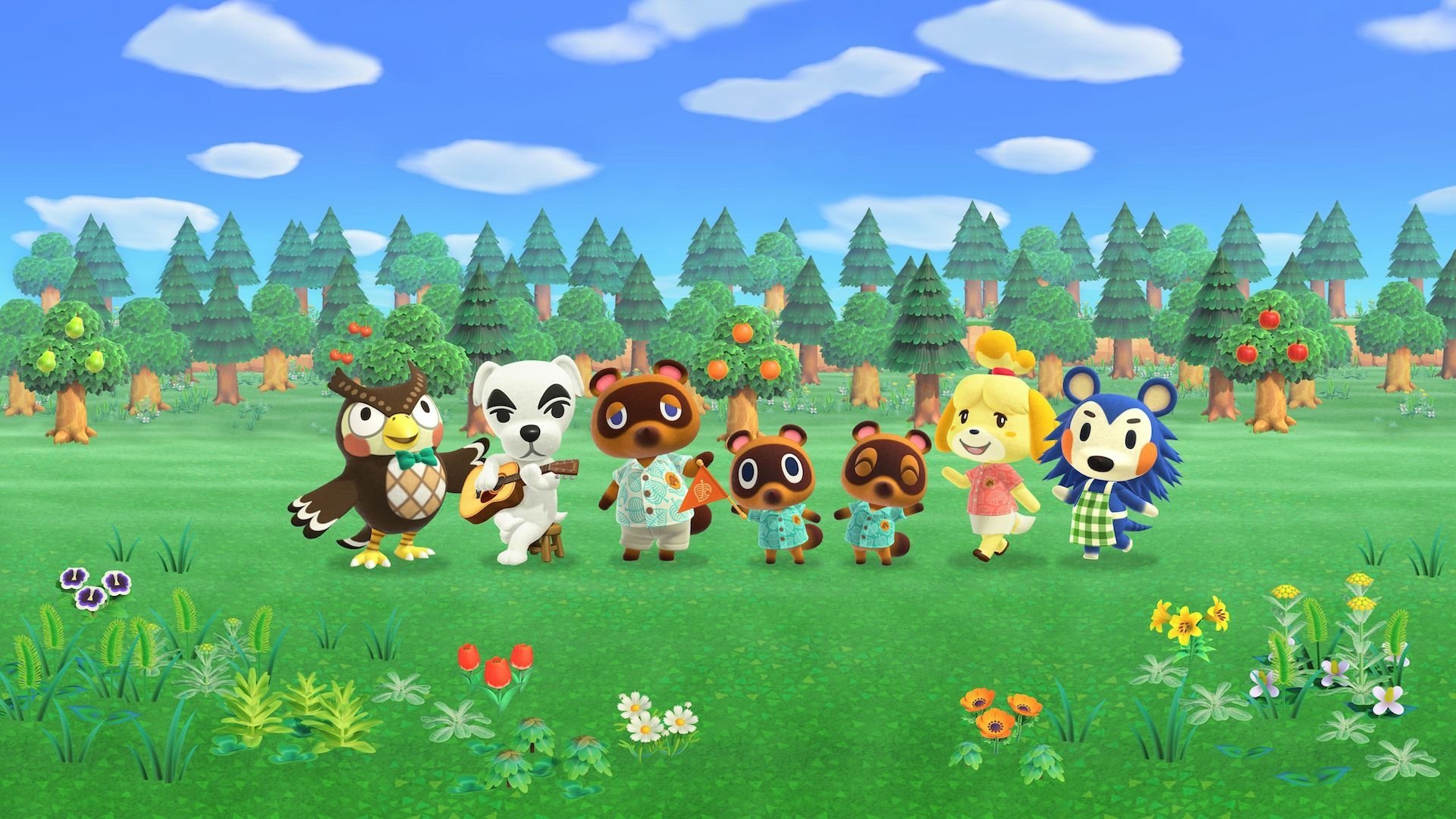 Animal Crossing New Horizons HD Wallpaper Download 1920x1080 
