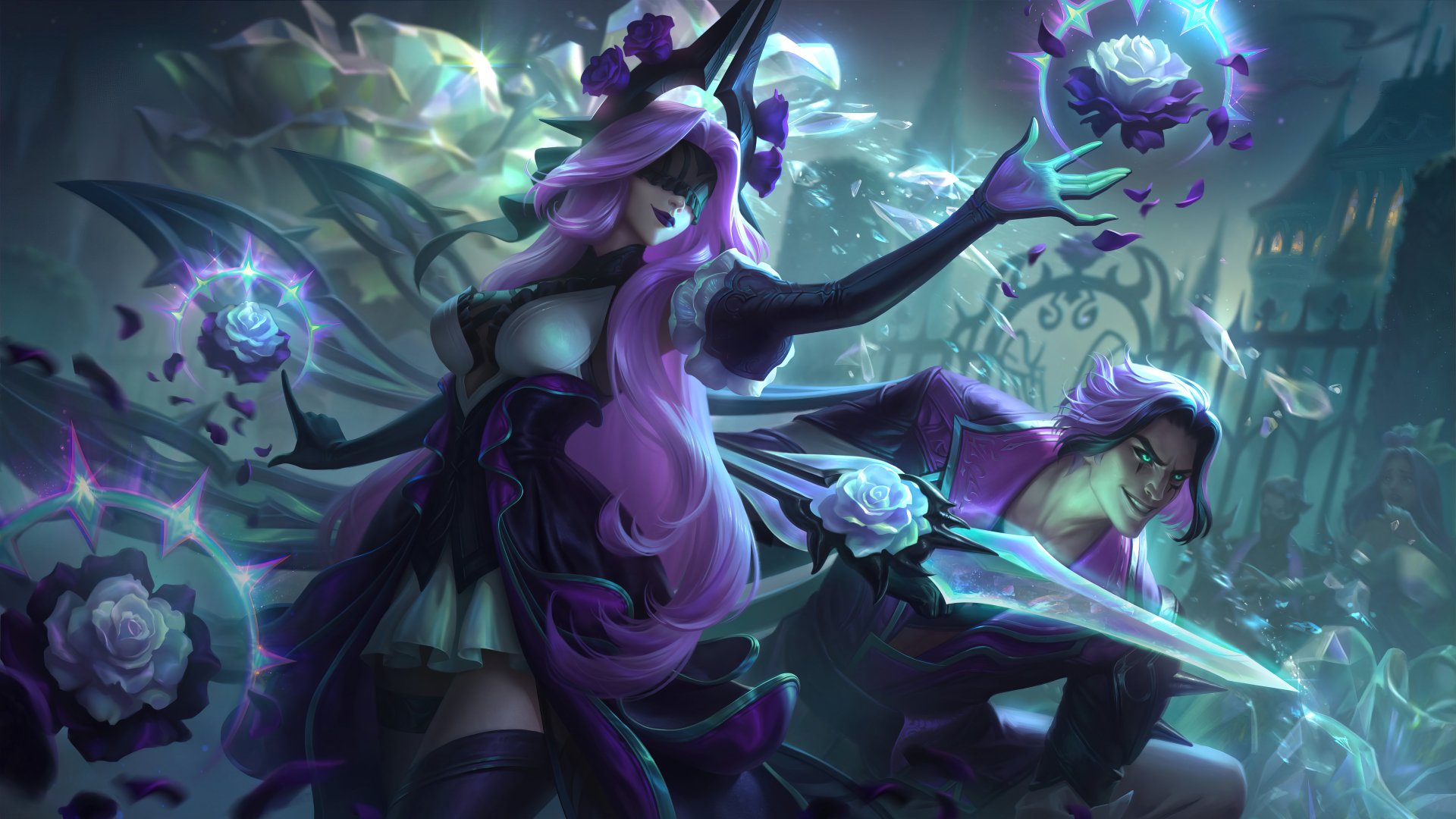 Download Talon (League Of Legends) Syndra (League Of Legends) Video Game League Of Legends 8k Ultra HD Wallpaper