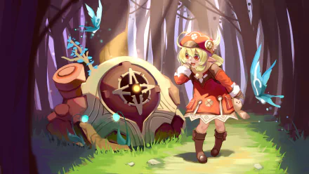 Klee (Genshin Impact) video game Genshin Impact HD Desktop Wallpaper | Background Image