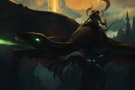  Dragon Rider by Philipp A. Urlich