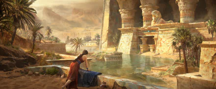 fantasy egyptian HD Desktop Wallpaper | Background Image