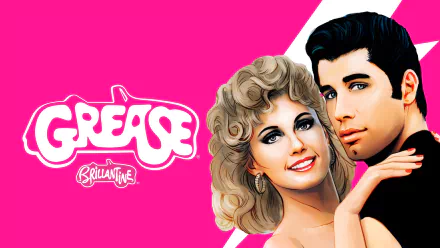 John Travolta Olivia Newton-John movie Grease HD Desktop Wallpaper | Background Image