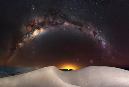 starry sky desert Australia star dune night sky Sci Fi Milky Way HD Desktop Wallpaper | Background Image
