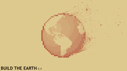  BuildTheEarth Sepia Wallpaper