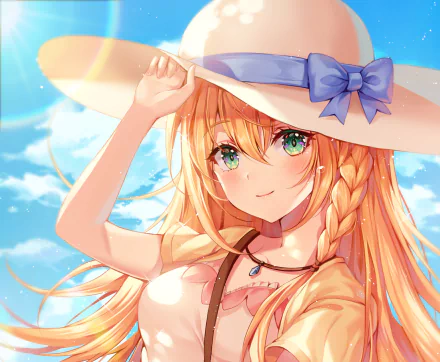 Pecorine (Princess Connect) Anime Princess connect! Re:Dive HD Desktop Wallpaper | Background Image