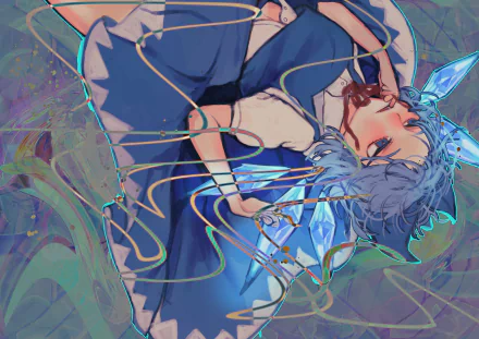 Cirno (Touhou) Anime Touhou HD Desktop Wallpaper | Background Image