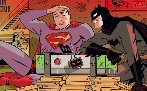 DC Comics Clark Kent Superman Bruce Wayne Batman Comic Batman/Superman HD Desktop Wallpaper | Background Image