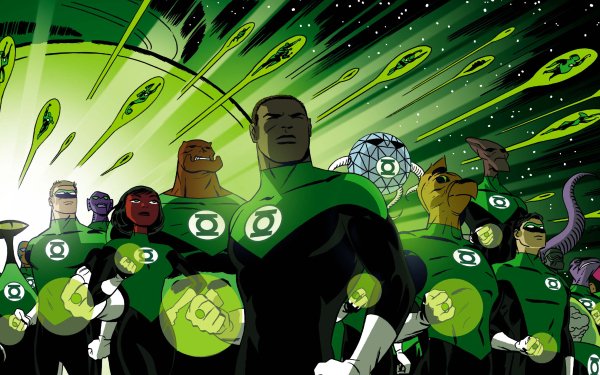 Comics Green Lantern Corps Green Lantern John Stewart Kyle Rayner Hal Jordan Kilowog DC Comics HD Wallpaper | Background Image