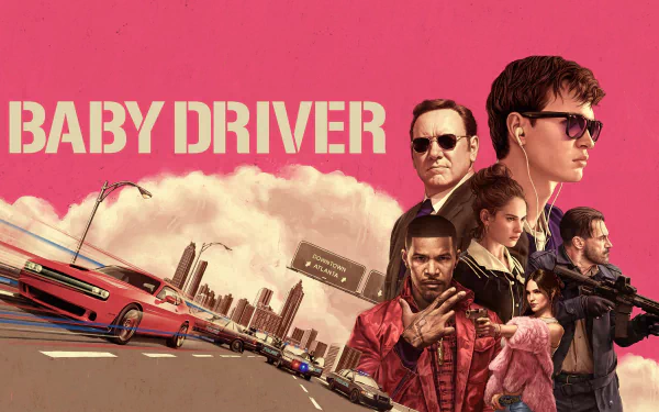 movie Baby Driver HD Desktop Wallpaper | Background Image