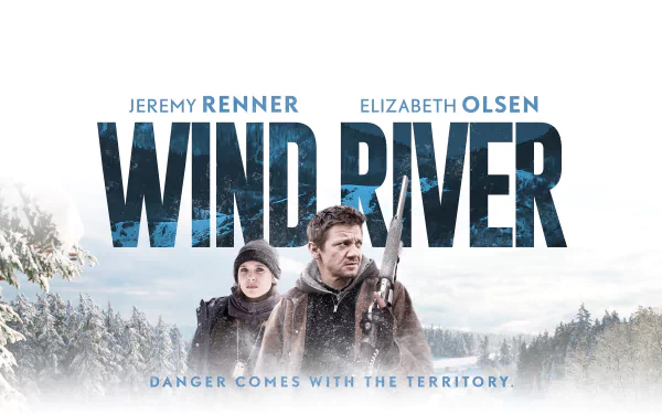 Elizabeth Olsen Jeremy Renner movie Wind River HD Desktop Wallpaper | Background Image