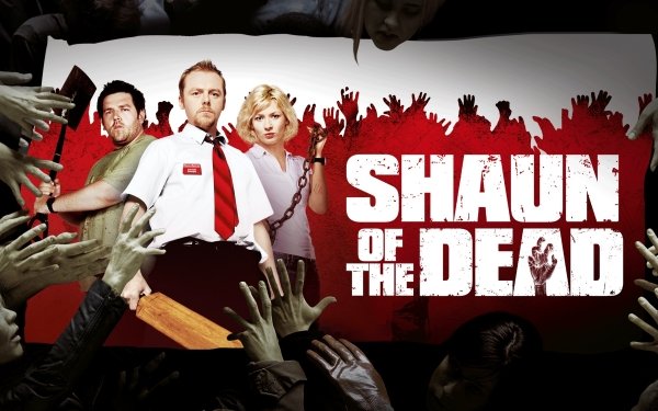 Movie Shaun Of The Dead Nick Frost Simon Pegg Kate Ashfield HD Wallpaper | Background Image