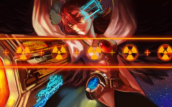 Utsuho Reiuji Anime Touhou HD Desktop Wallpaper | Background Image