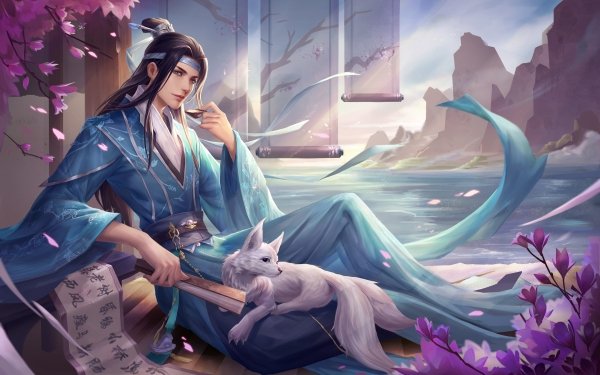 Fantasy Men Fox Asian HD Wallpaper | Background Image
