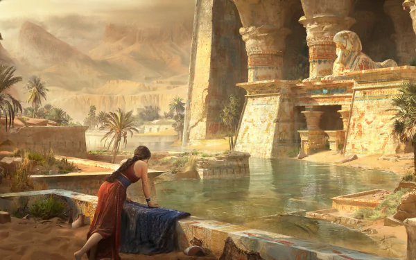 fantasy egyptian HD Desktop Wallpaper | Background Image