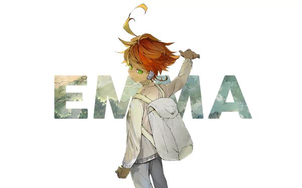 Yakusoku no Neverland Emma (The Promised Neverland) Anime The Promised Neverland HD Desktop Wallpaper | Background Image