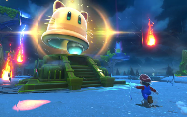 Mario video game Super Mario 3D World + Bowser’s Fury HD Desktop Wallpaper | Background Image