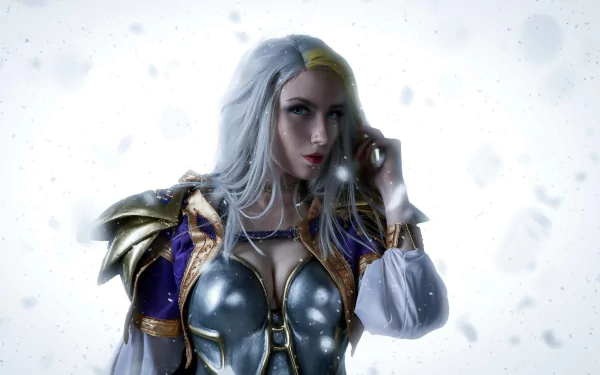 World of Warcraft Jaina Proudmoore woman cosplay HD Desktop Wallpaper | Background Image