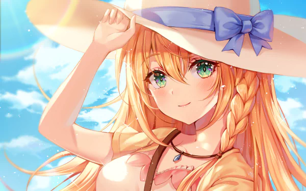 Pecorine (Princess Connect) Anime Princess connect! Re:Dive HD Desktop Wallpaper | Background Image