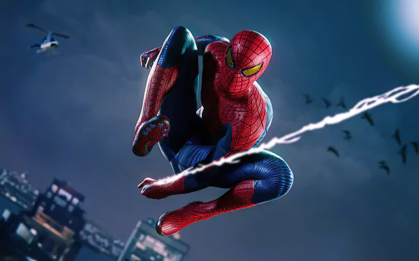 video game Spider-Man (PS4) HD Desktop Wallpaper | Background Image