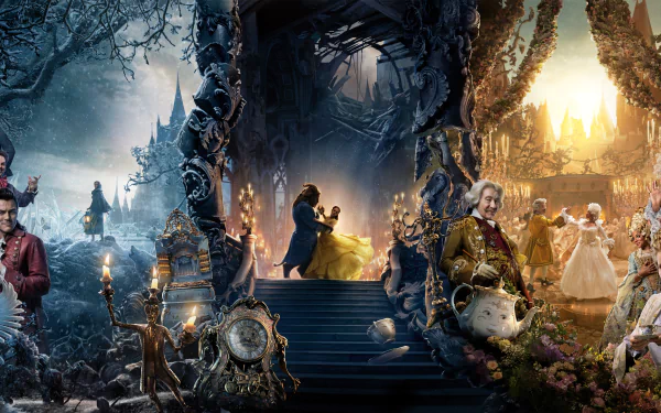 movie Beauty And The Beast (2017) HD Desktop Wallpaper | Background Image
