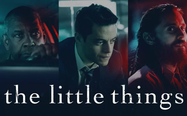 Rami Malek Jared Leto Denzel Washington movie The Little Things HD Desktop Wallpaper | Background Image