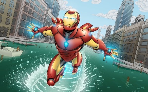 Comics Iron Man Tony Stark HD Wallpaper | Background Image