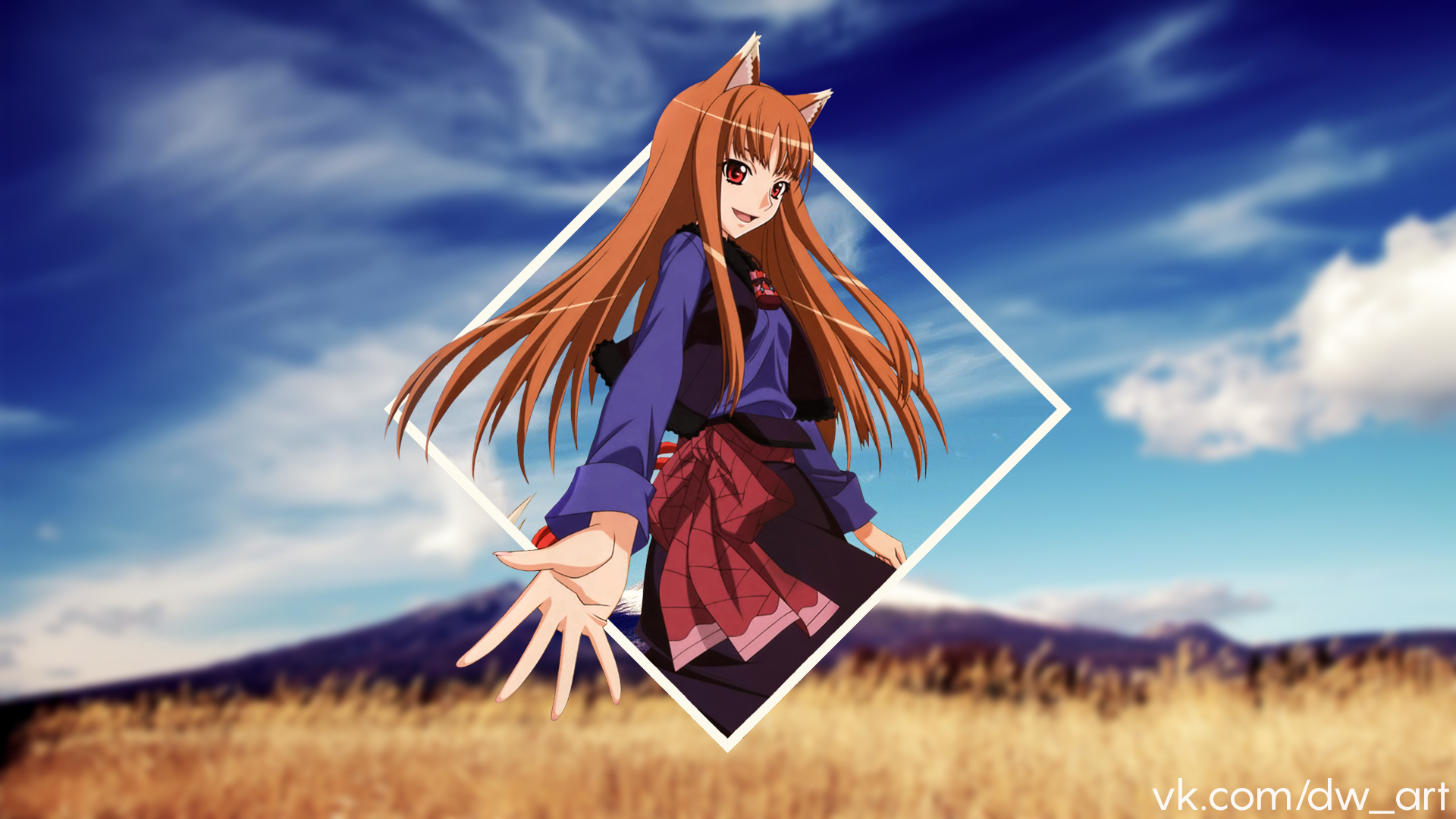 Download Holo (Spice & Wolf) Anime Spice And Wolf HD Wallpaper