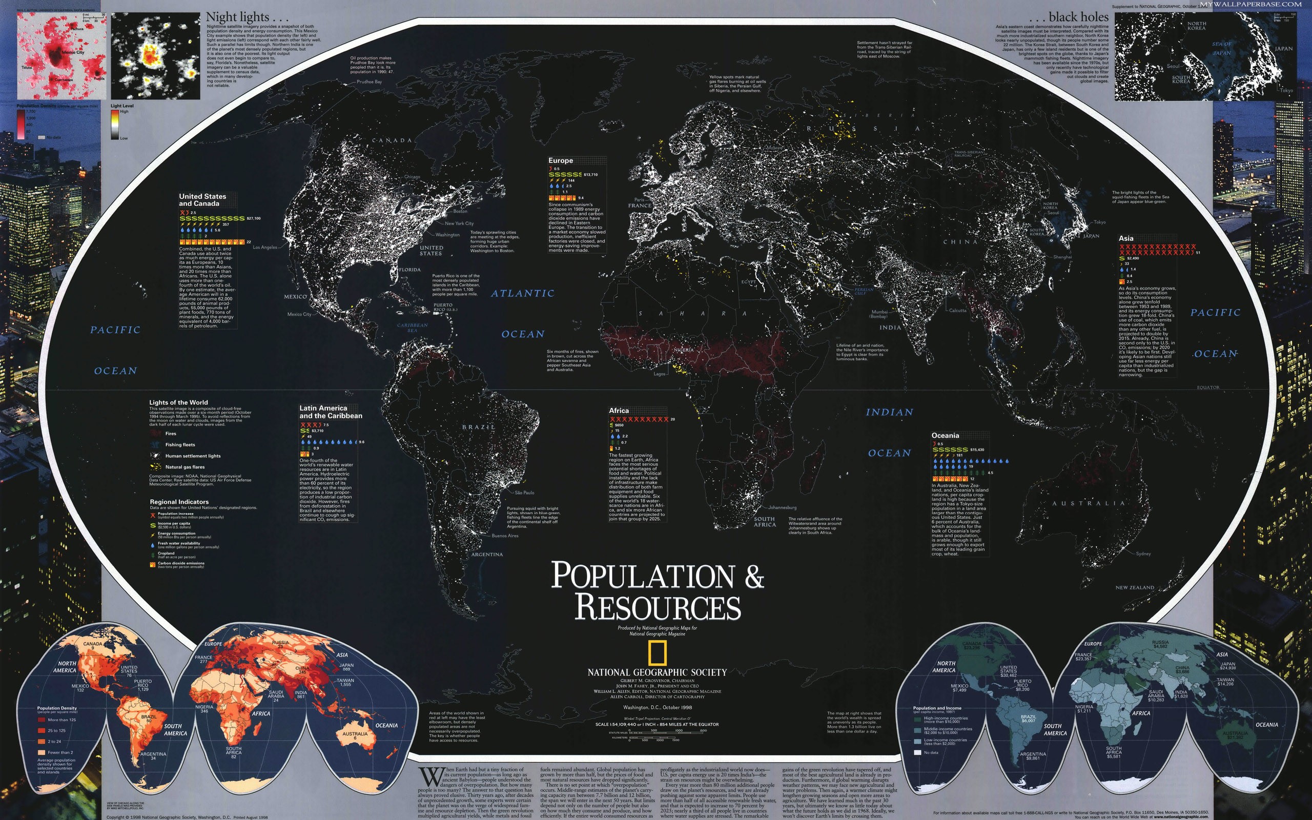 Miscellaneous map desktop wallpaper.