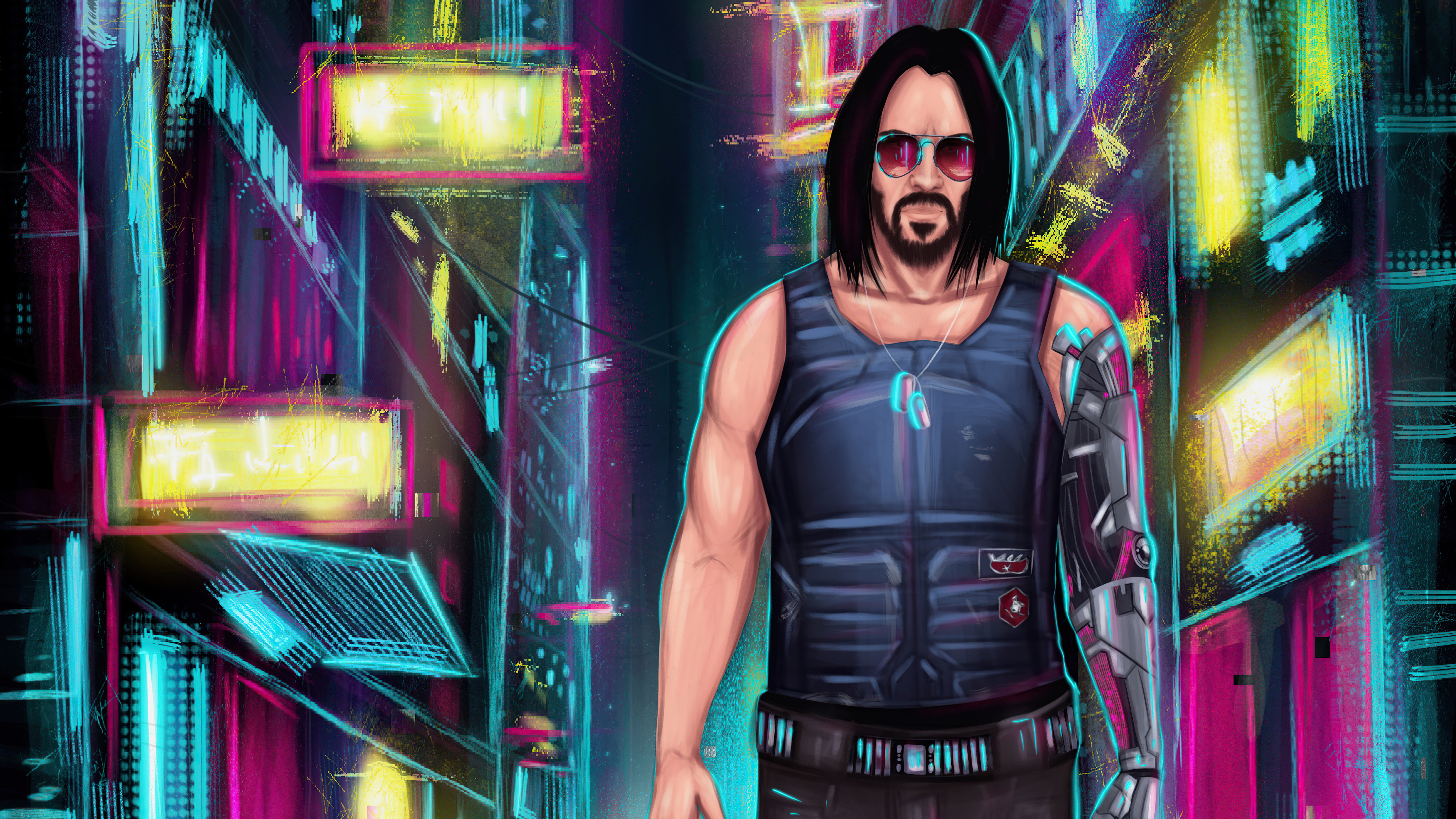 Cyberpunk 2077 Keanu Reeves 4K HD Cyberpunk 2077 Wallpapers, HD Wallpapers