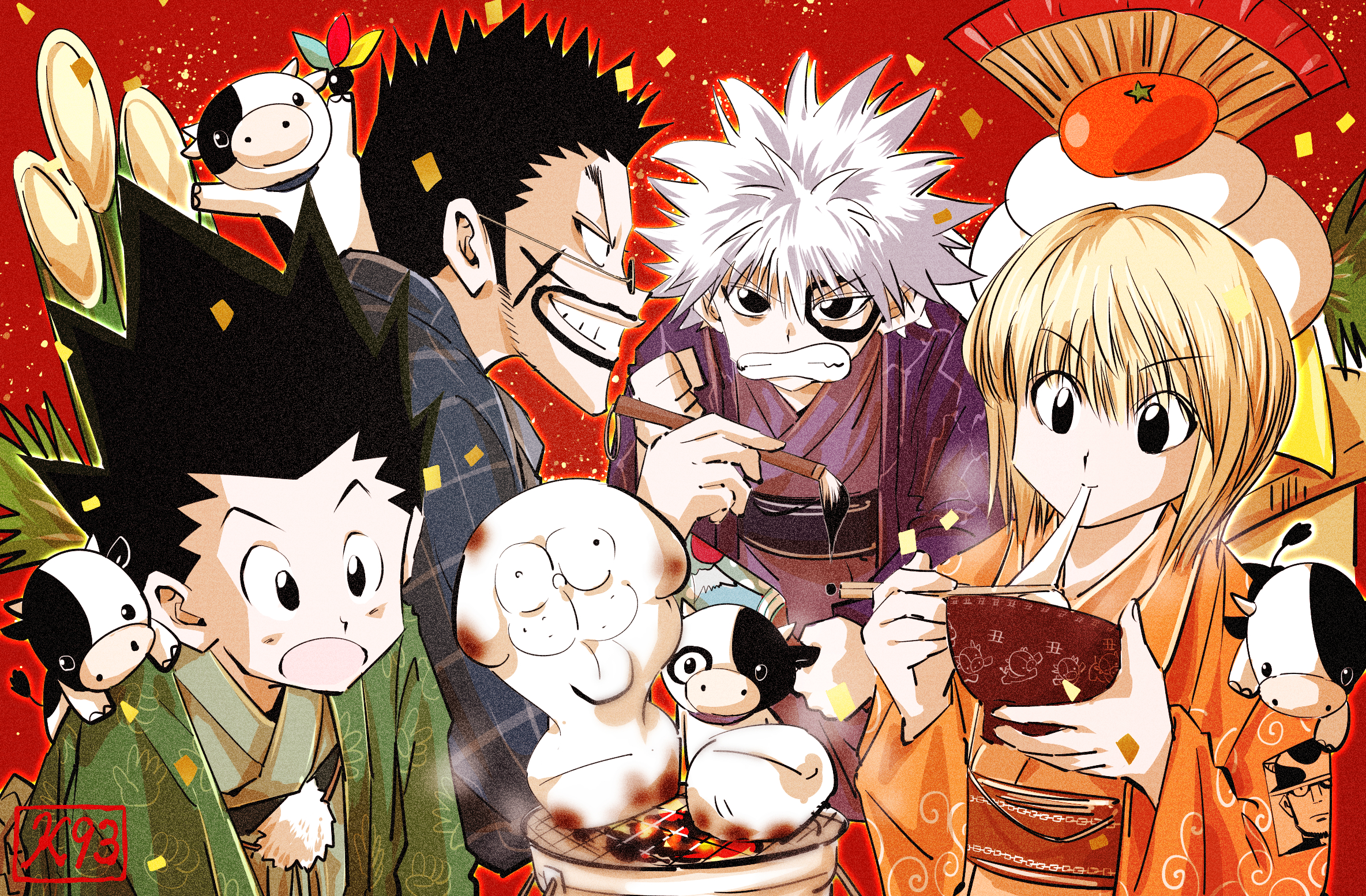 Hunter X Hunter#Gon, killua, Kurapika and Leorio