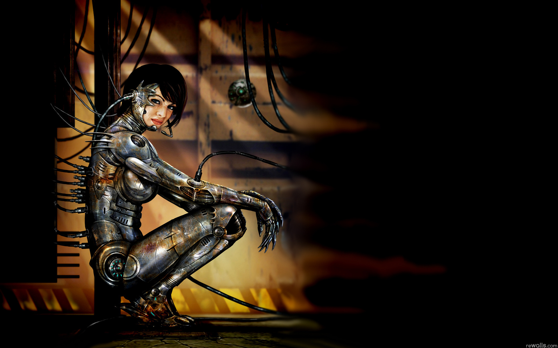 Sci Fi Cyborg desktop wallpaper