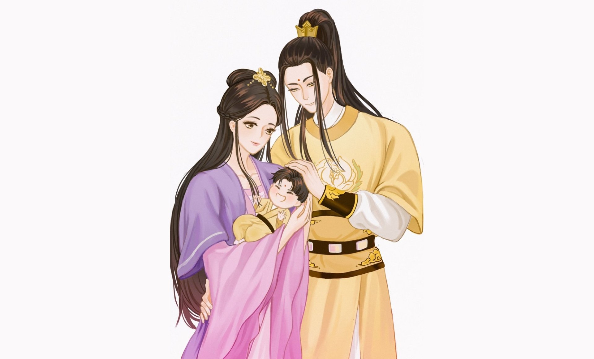 Download Jin Ling Jiang Yanli Jin Zixuan Anime Mo Dao Zu Shi HD Wallpaper