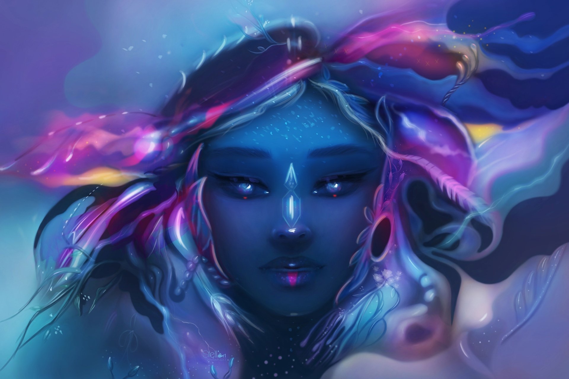 奇幻女性高清壁纸 桌面背景 19x1280