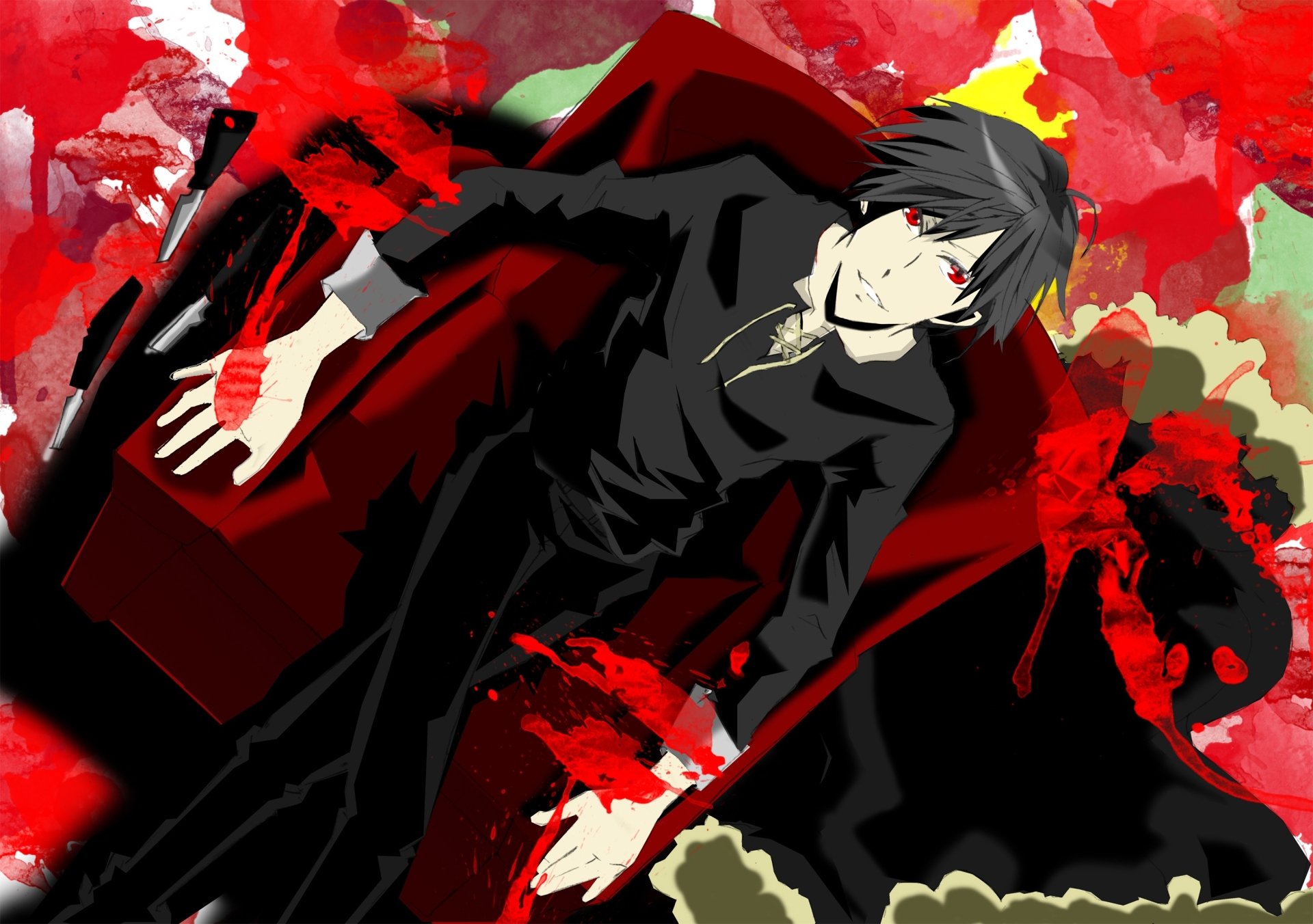 Download Izaya Orihara Anime Durarara!! HD Wallpaper