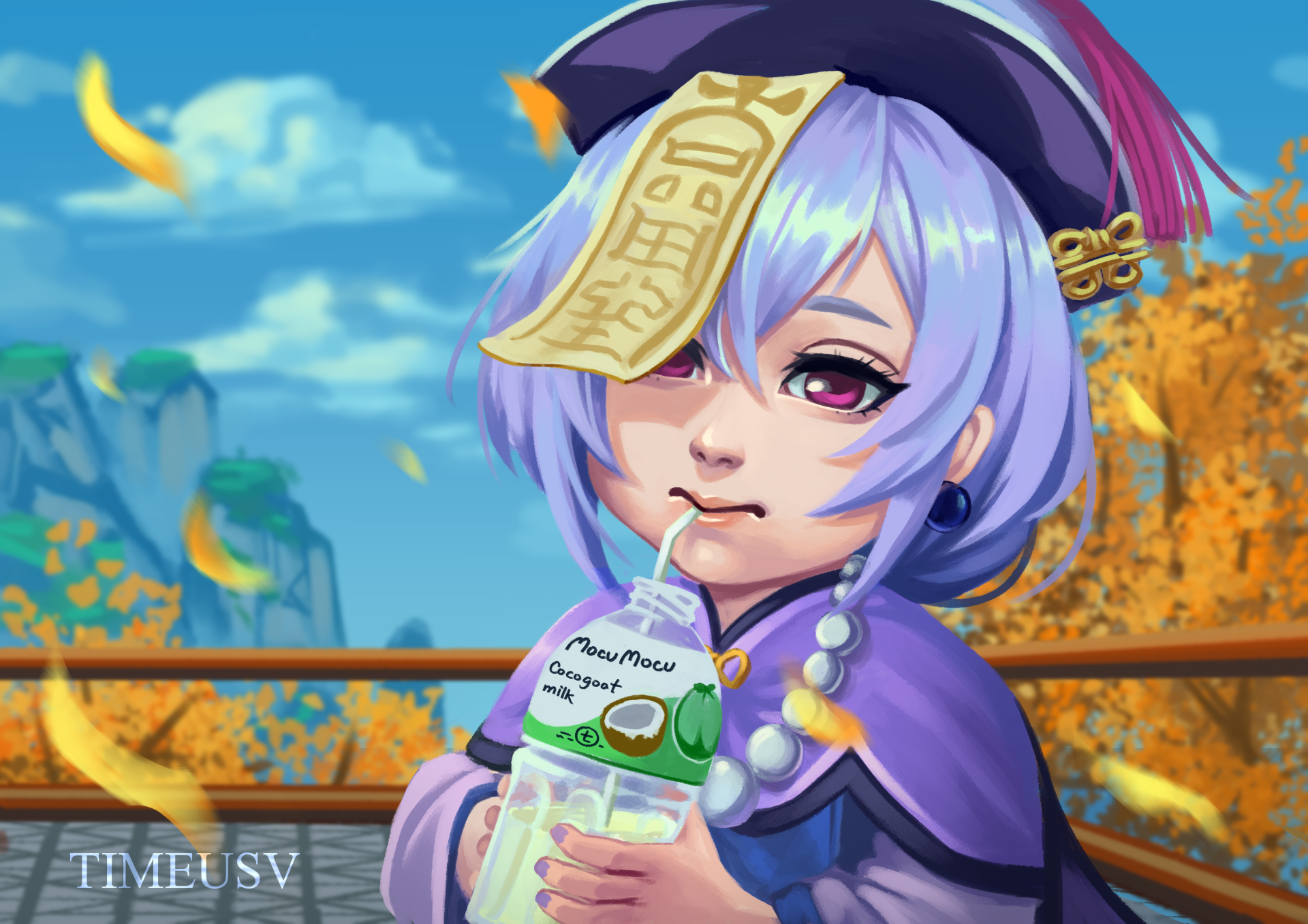 Download Qiqi (Genshin Impact) Video Game Genshin Impact HD Wallpaper by TimeusV