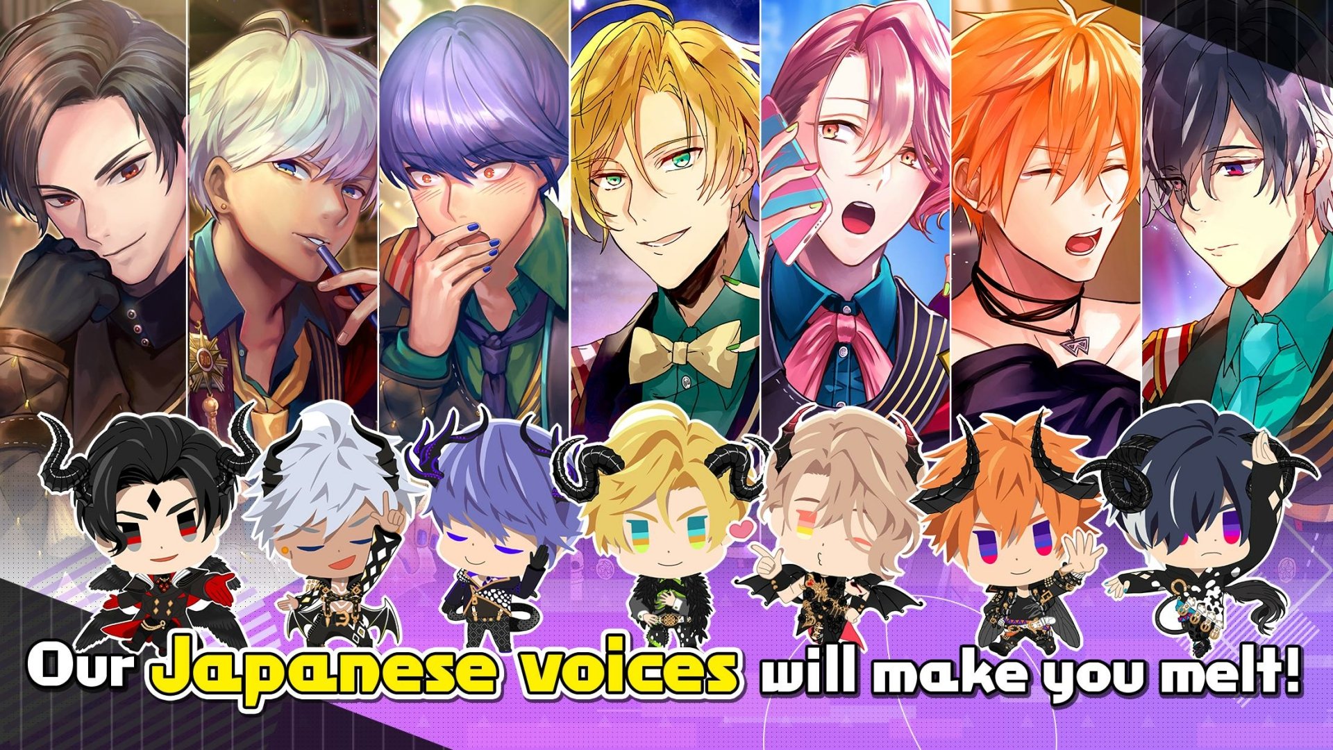 Download Video Game Obey Me! Shall We Date HD Wallpaper