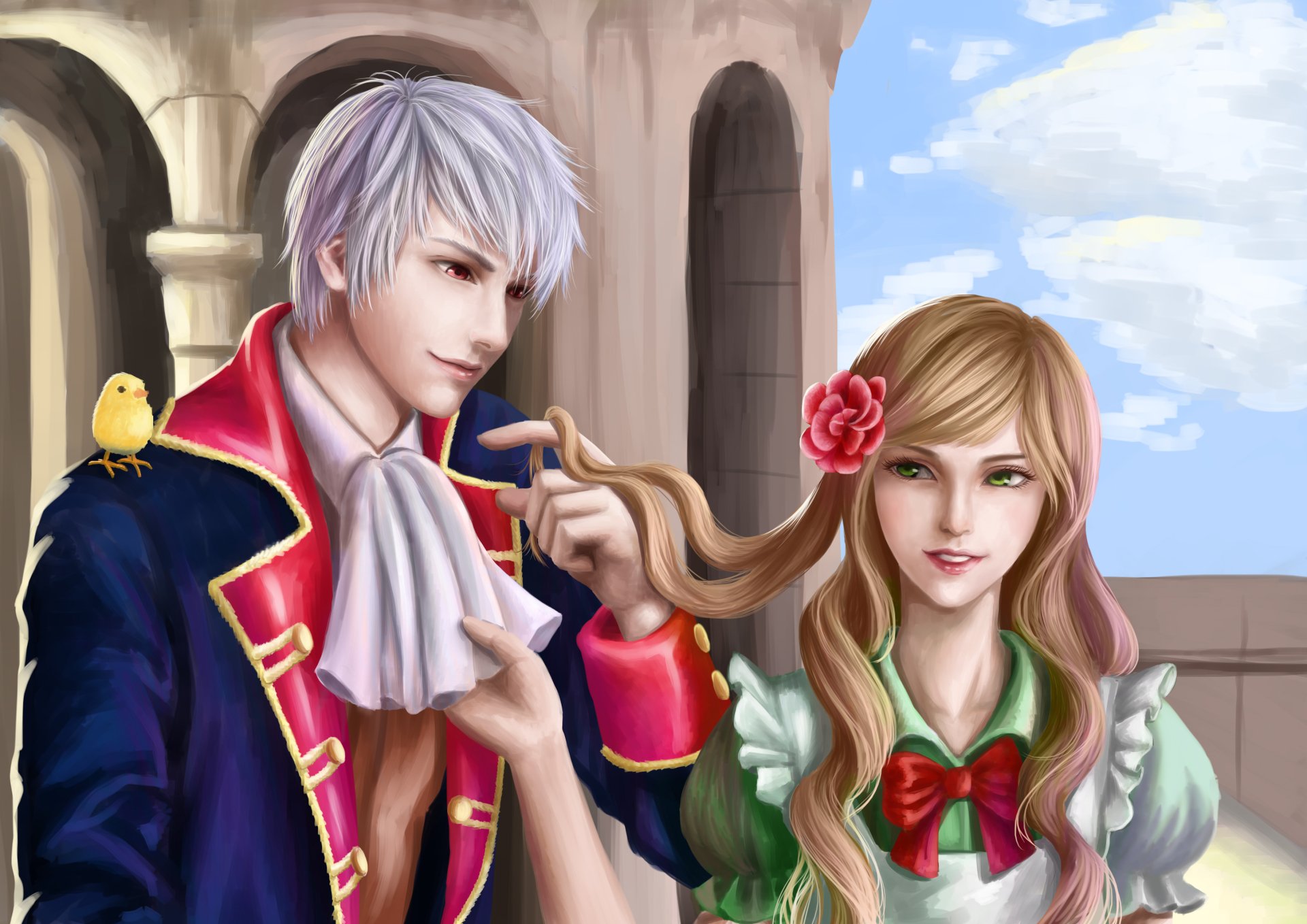 Download Hungary (Hetalia) Prussia (Hetalia) Anime Hetalia Axis Powers HD Wallpaper by Gabriel爱吃土