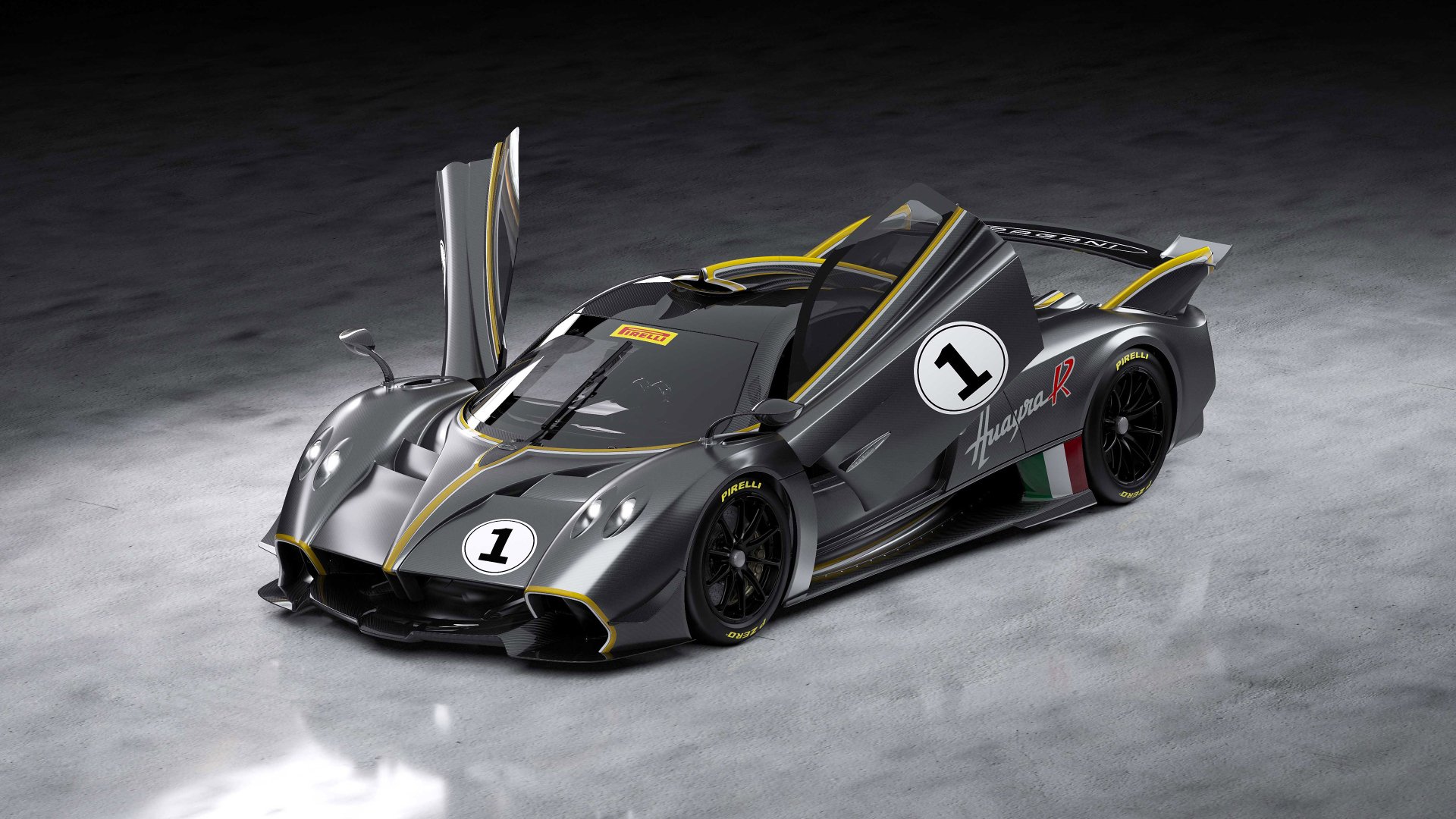 Download Supercar Silver Car Car Pagani Pagani Huayra Vehicle Pagani Huayra R 4k Ultra HD Wallpaper