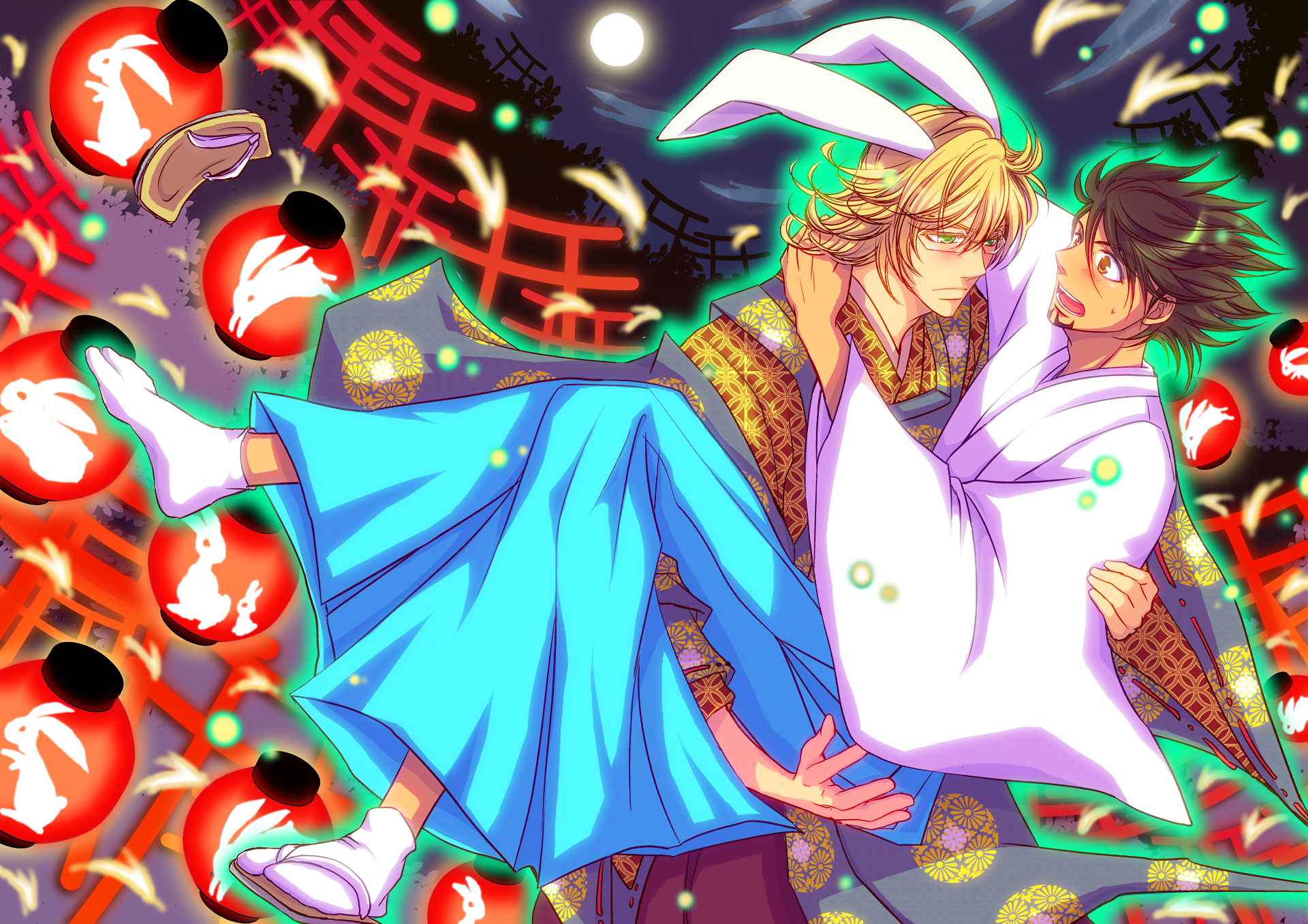 Download Kotetsu T. Kaburagi Barnaby Brooks Jr. Anime Tiger & Bunny HD Wallpaper