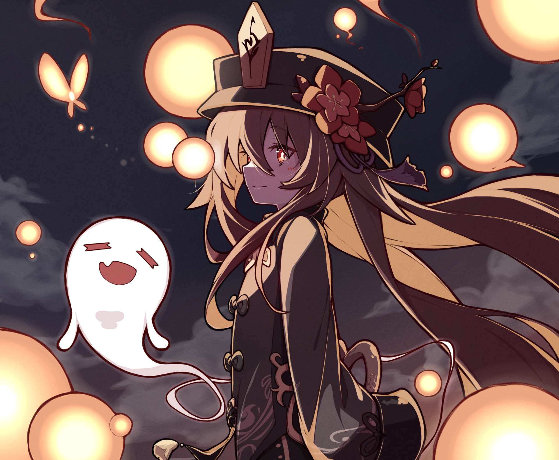 Download Hu Tao Video Game Genshin Impact HD Wallpaper by MMHOMM