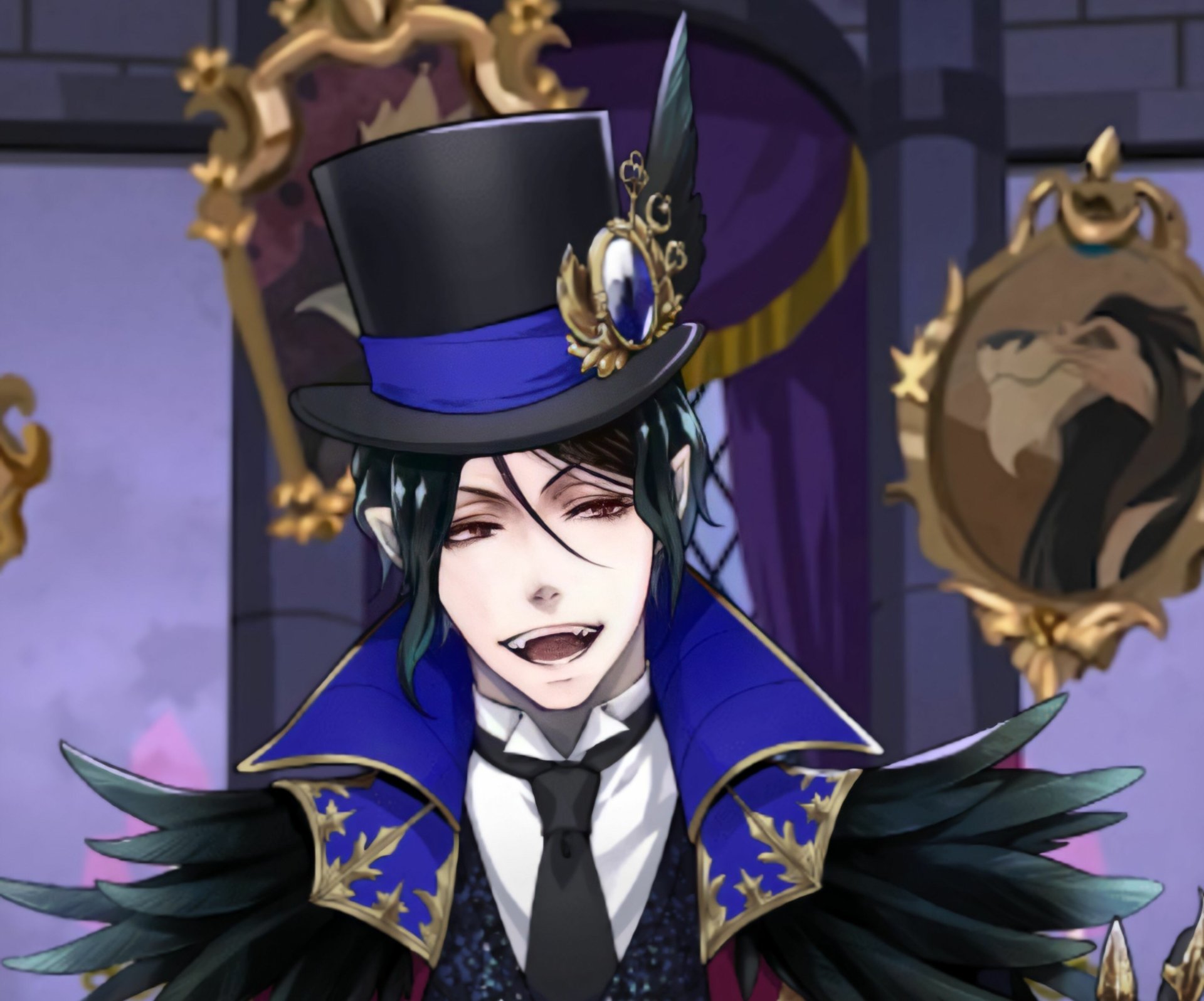 Download Sebastian Michaelis Anime Black Butler HD Wallpaper