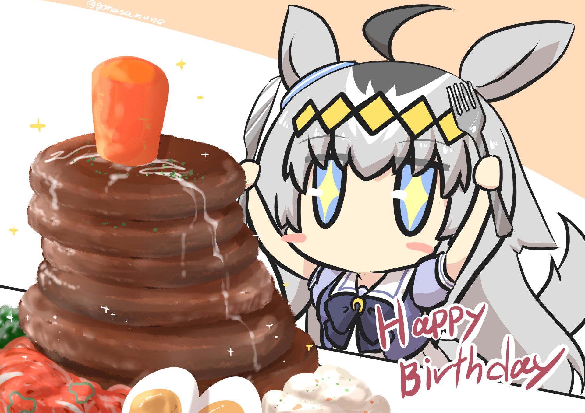 Download Oguri Cap (Uma Musume) Anime Uma Musume: Pretty Derby 4k Ultra HD Wallpaper by ごま＝ソトース