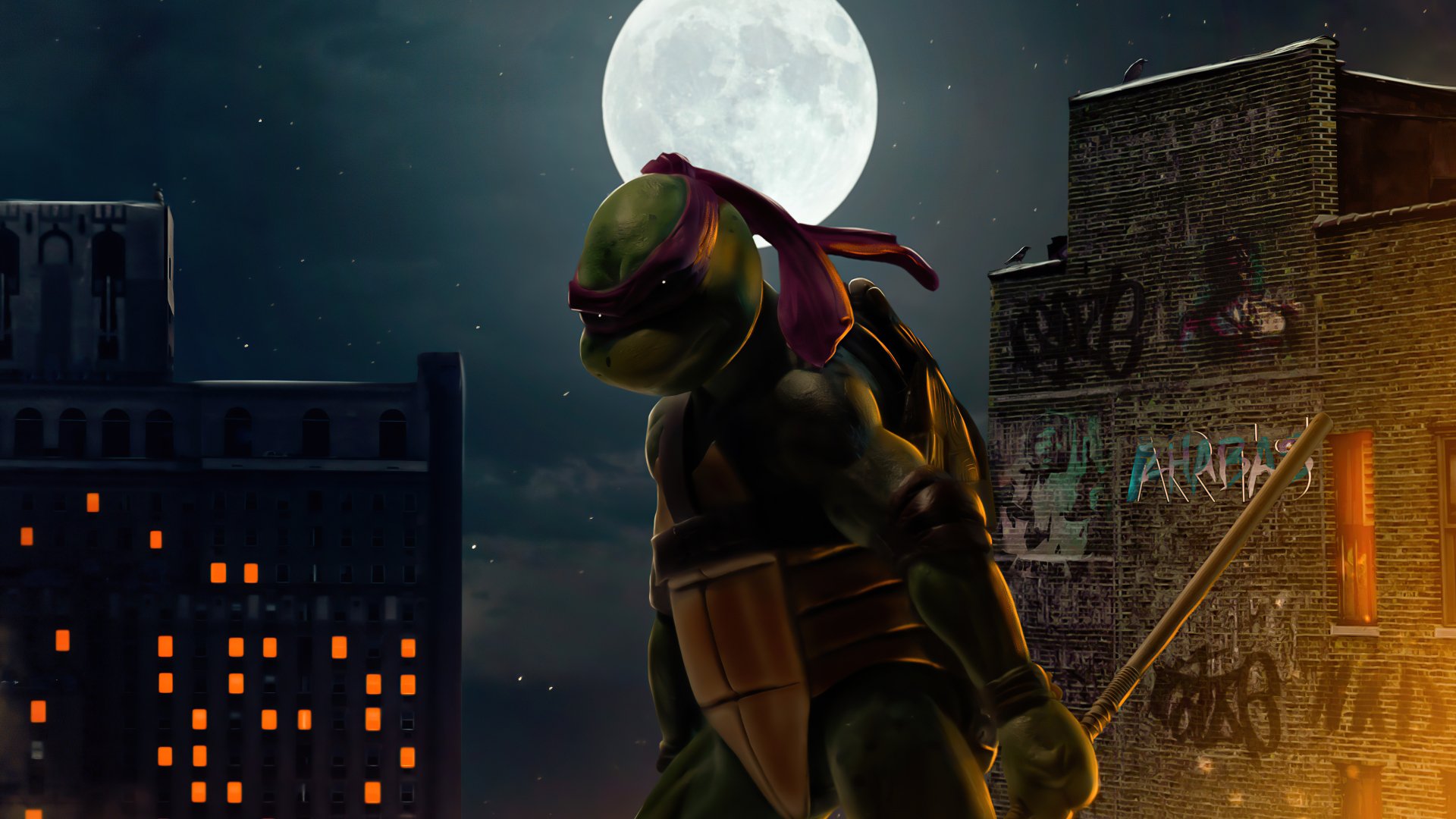 Download Raphael (TMNT) Comic Teenage Mutant Ninja Turtles 4k Ultra HD Wallpaper by Zhabas I.V.