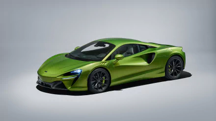 green car supercar car McLaren vehicle McLaren Artura HD Desktop Wallpaper | Background Image