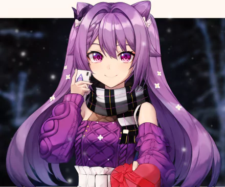 Keqing (Genshin Impact) video game Genshin Impact HD Desktop Wallpaper | Background Image