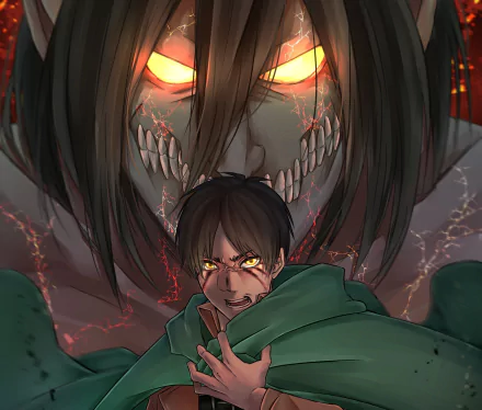 Eren Yeager Anime Attack on Titan HD Desktop Wallpaper | Background Image