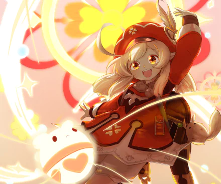 Klee (Genshin Impact) video game Genshin Impact HD Desktop Wallpaper | Background Image